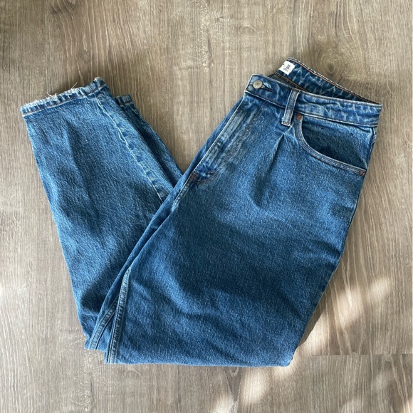 Abercrombie & Fitch Denim - Abercrombie & Fitch High-Rise Blue Denim Jeans
